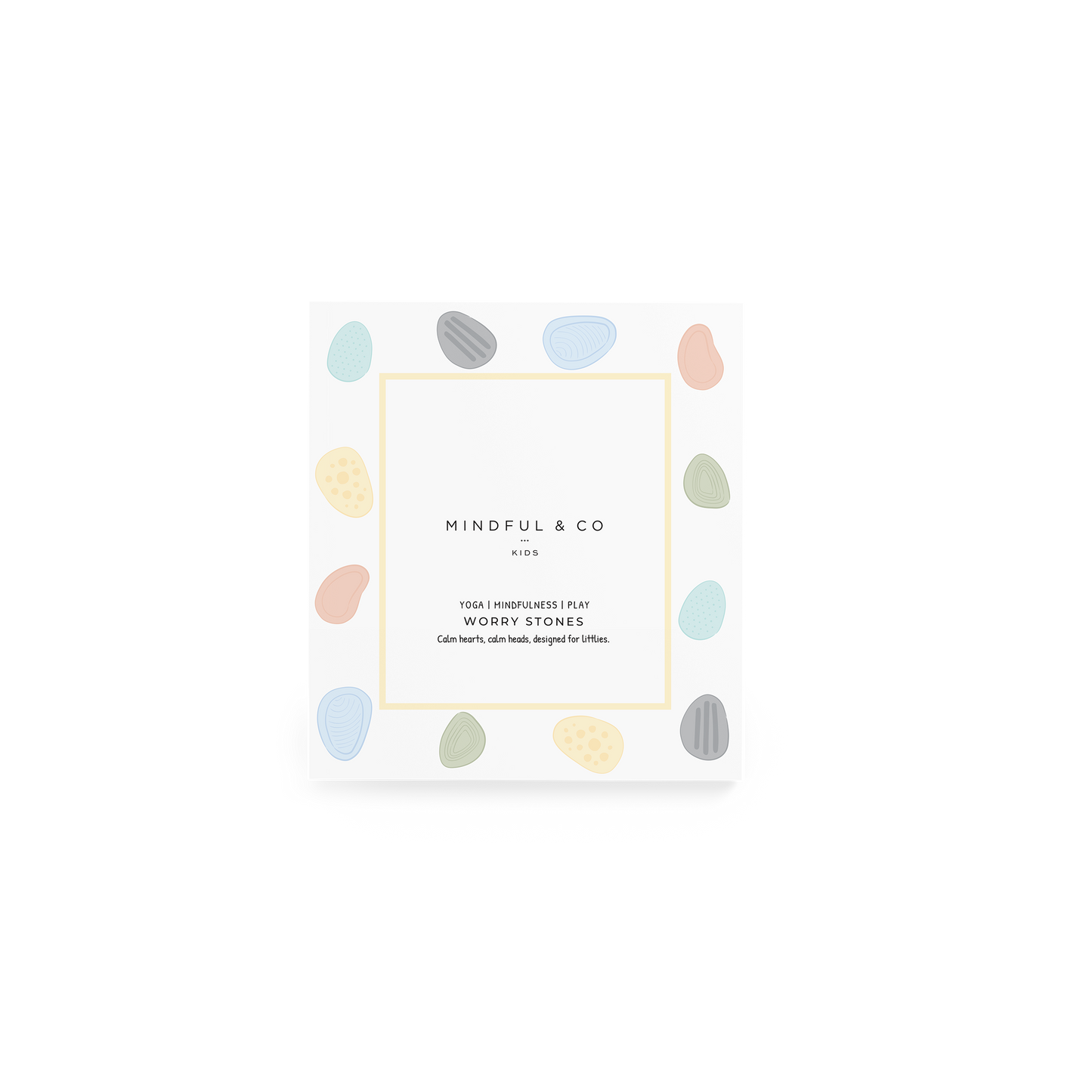 Mindful and Co Kids Worry Stones - Calm Sensory Fidget for Kids