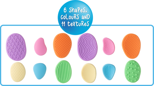 Textured Pastel Soothing Stones Set - Image 2