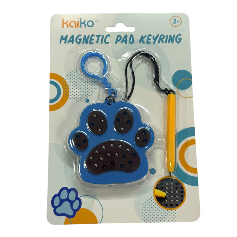 Kaiko Paw Magnetic Pad Keyring - Portable Sensory Fidget for Focus & Calm