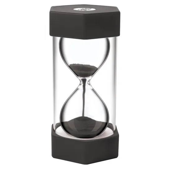 Sand Timers Giant 30min Black - Sensory and educational product from Calm Cove Kids
