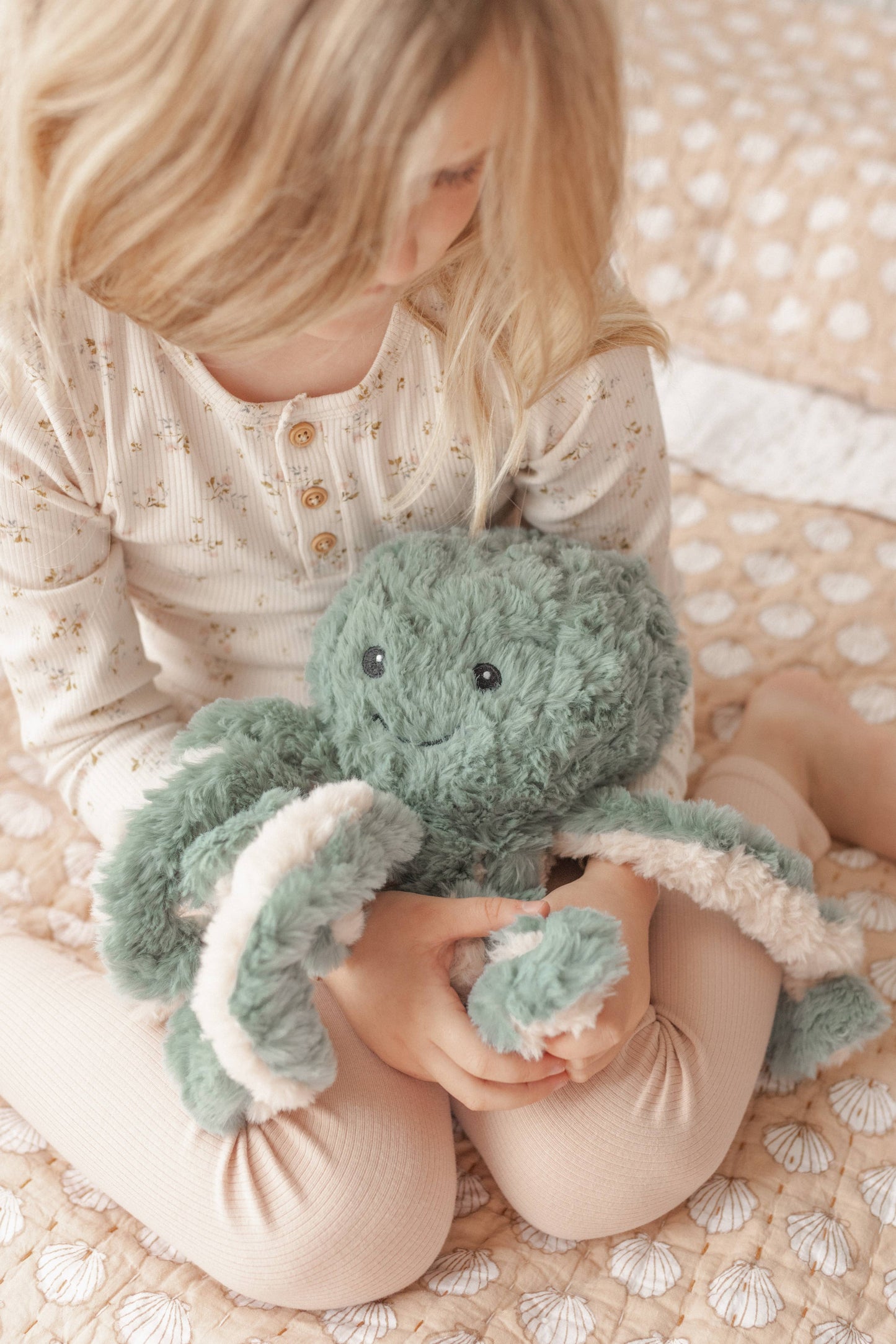 Mindful and Co Kids Ollie The Octopus Weighted Toy - Calm Sensory Plush
