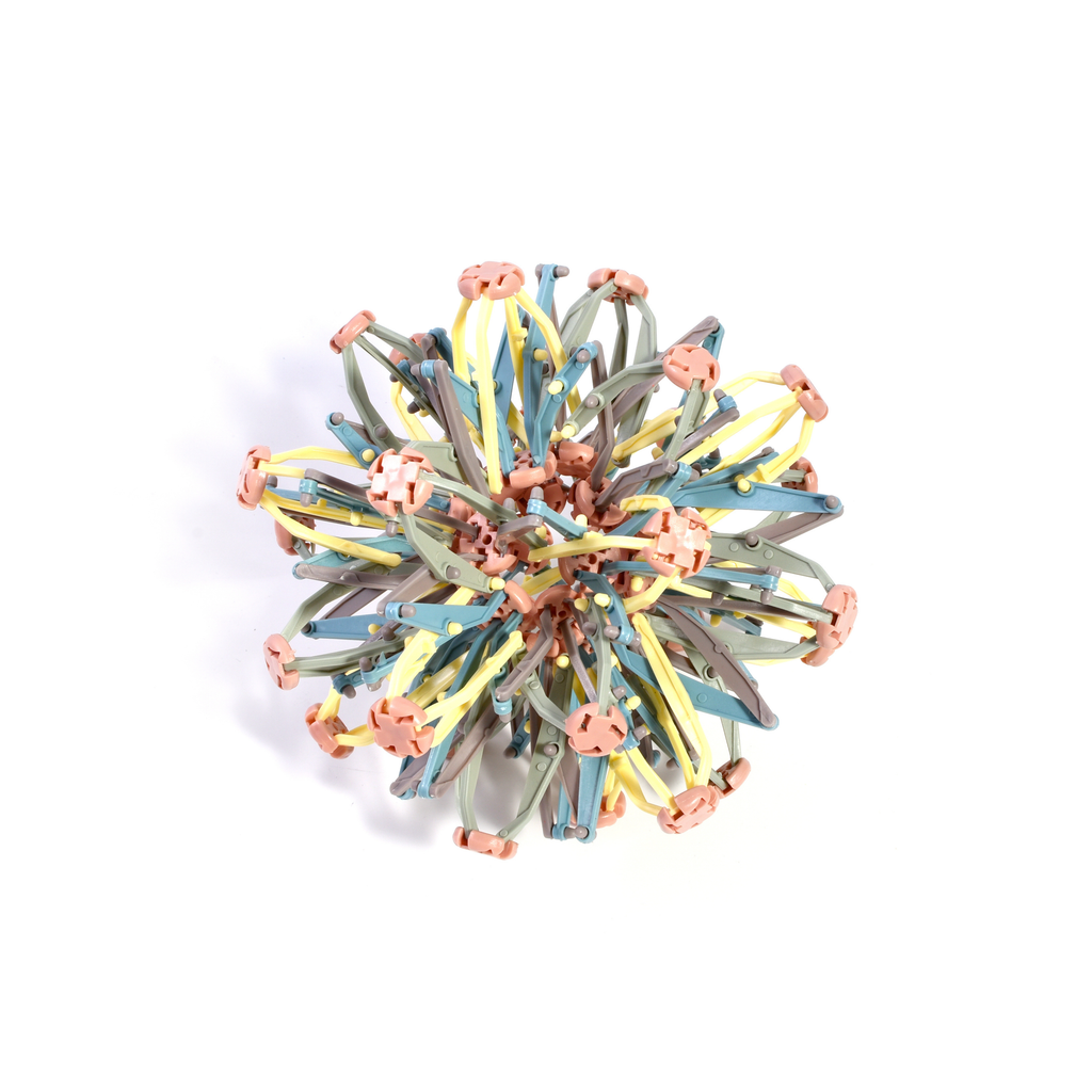 Mindful and Co Kids Mindfulness Magic Ball expandable sensory fidget toy in calming colours for kids aged 3 plus