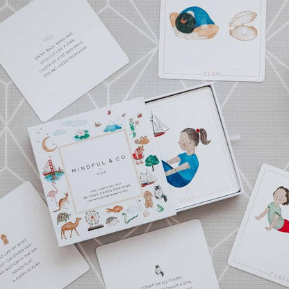 Mindful and Co Kids - Yoga Flash Cards