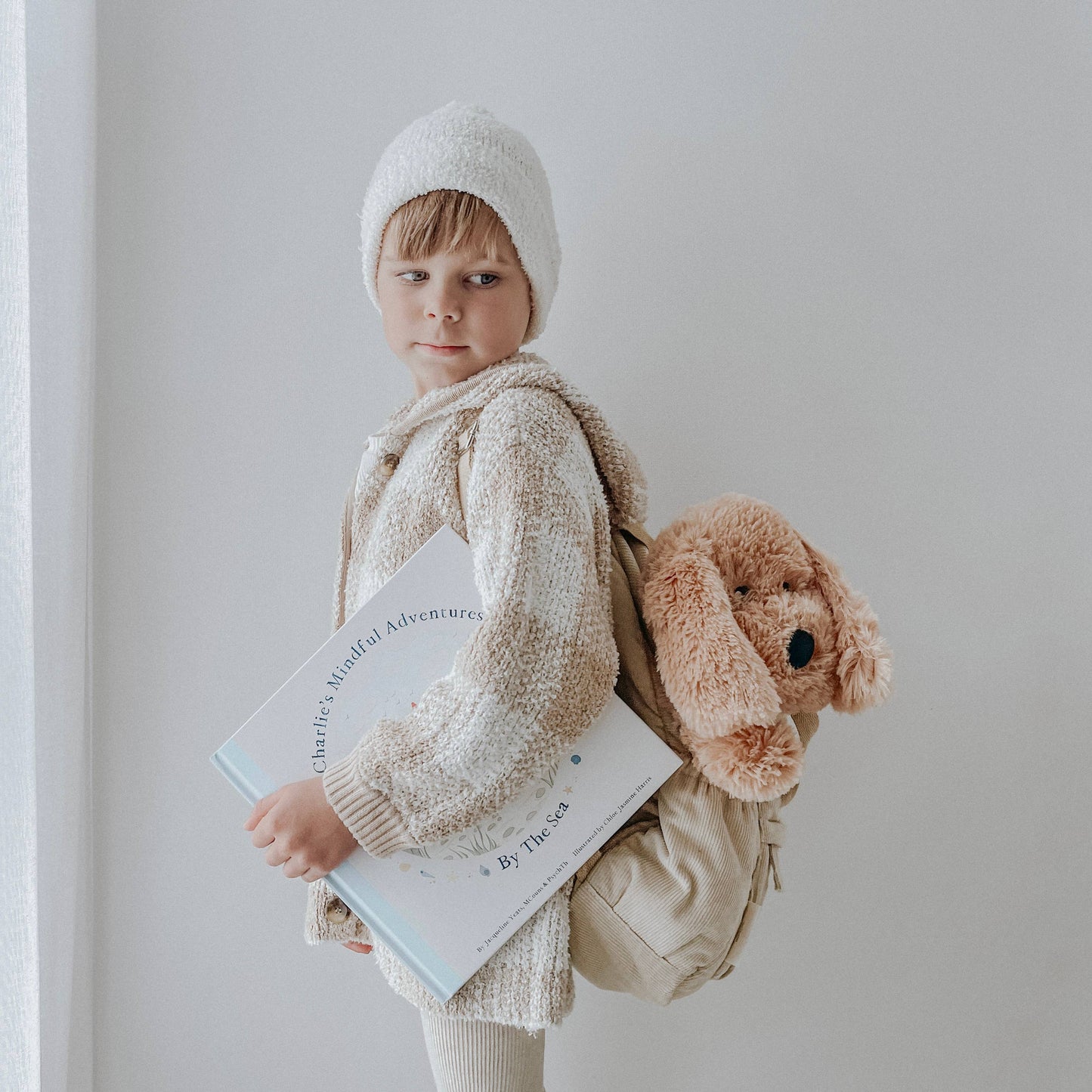 Mindful and Co Kids Charlie Weighted Puppy - Calm Sensory Plush Toy
