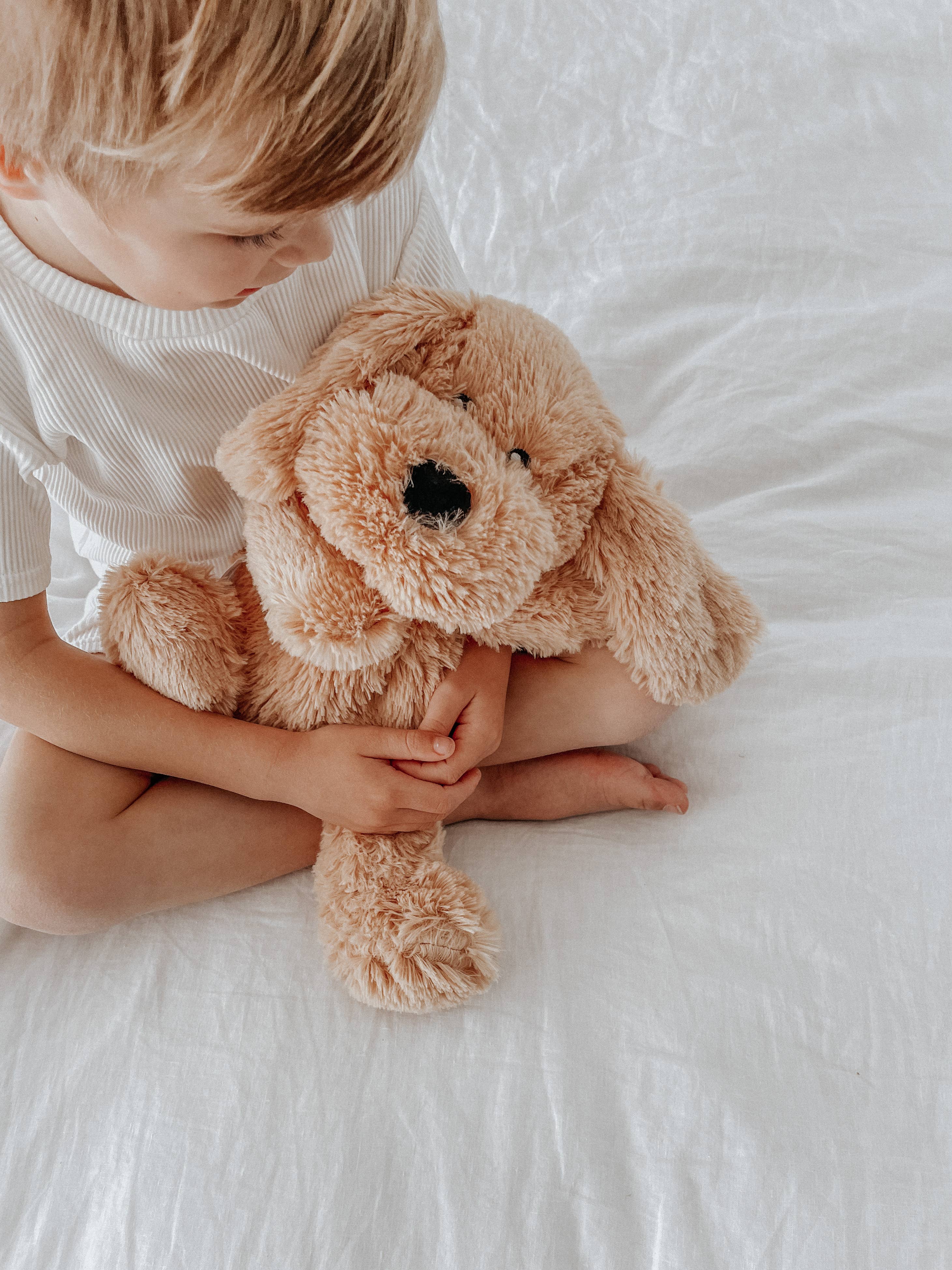 Mindful and Co Kids Charlie Weighted Puppy - Calming Sensory Plush Toy