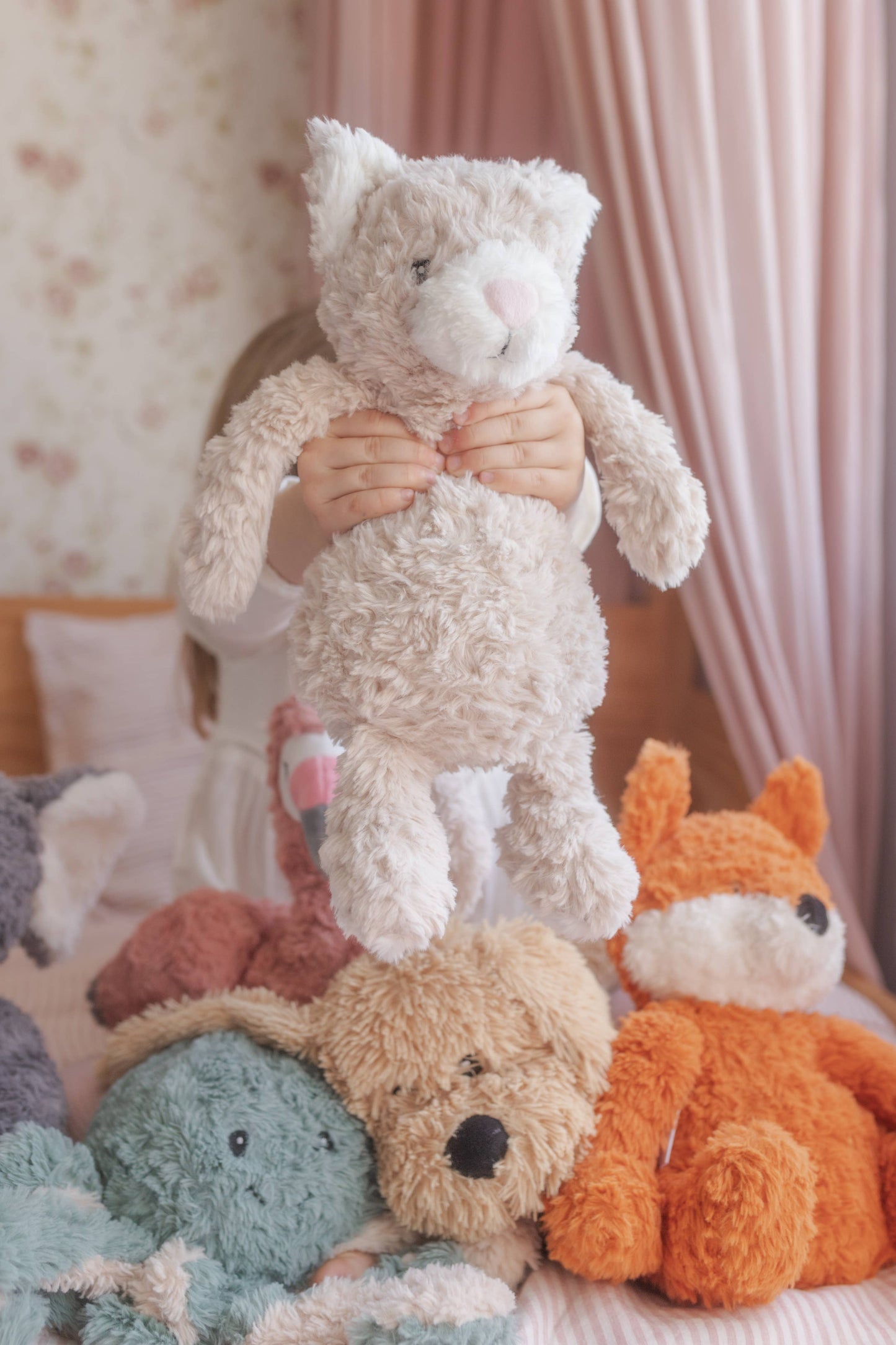 Mindful and Co Kids Pickles The Weighted Cat - Cosy Weighted Plush