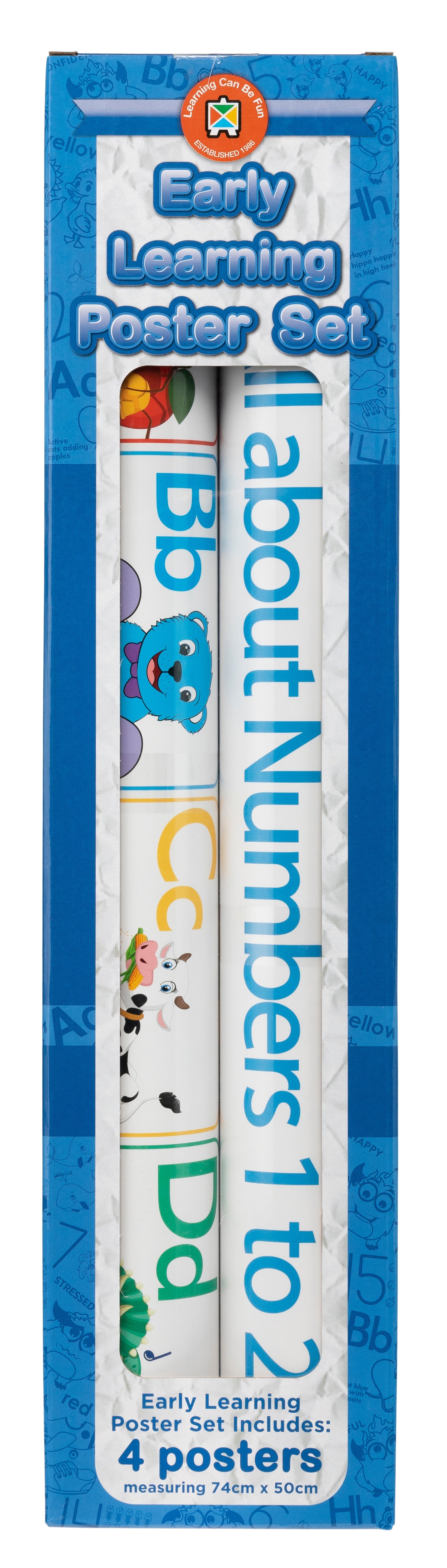 All About Early Learning Poster Box Set of 4 - Image 3