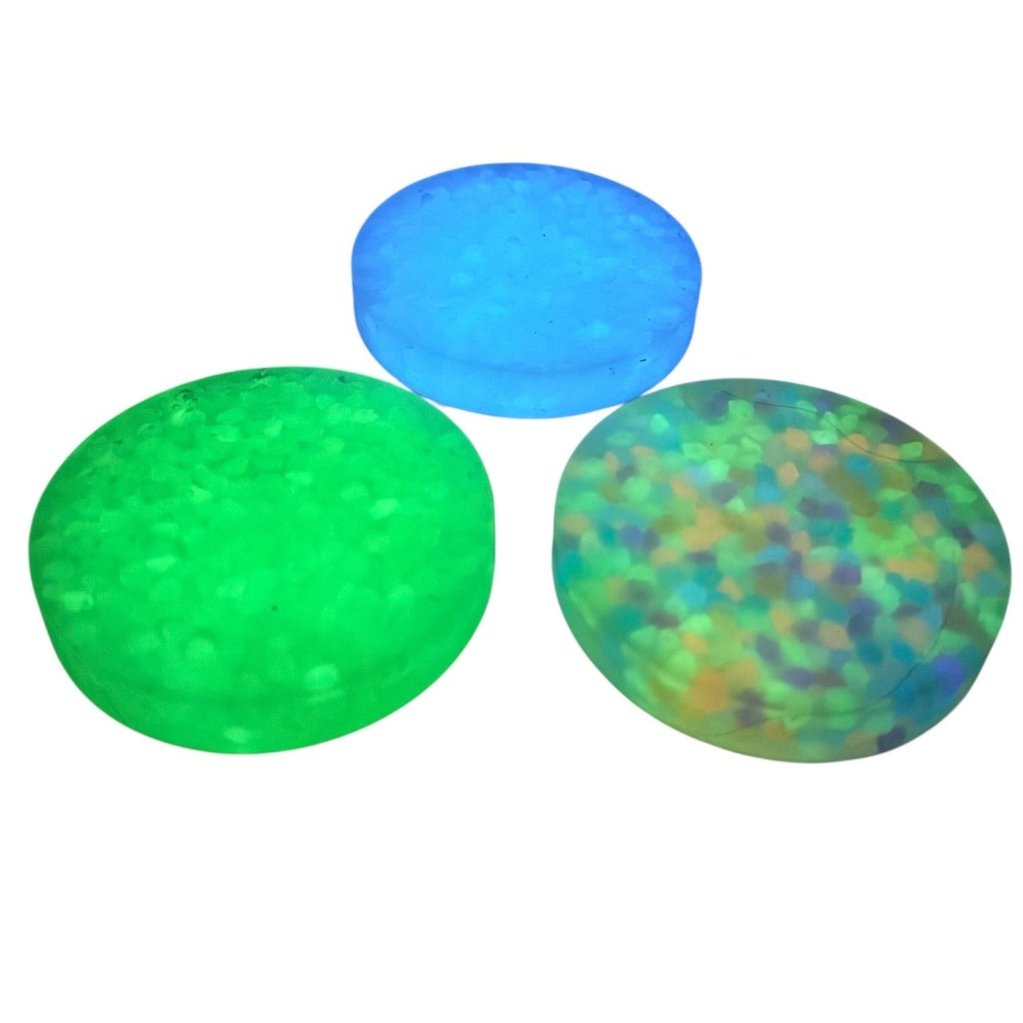 Kaiko Crunchy Pick 'Ems Glow in the Dark Resin sensory fidget discs for sensory needs and Focus Needs - view 11