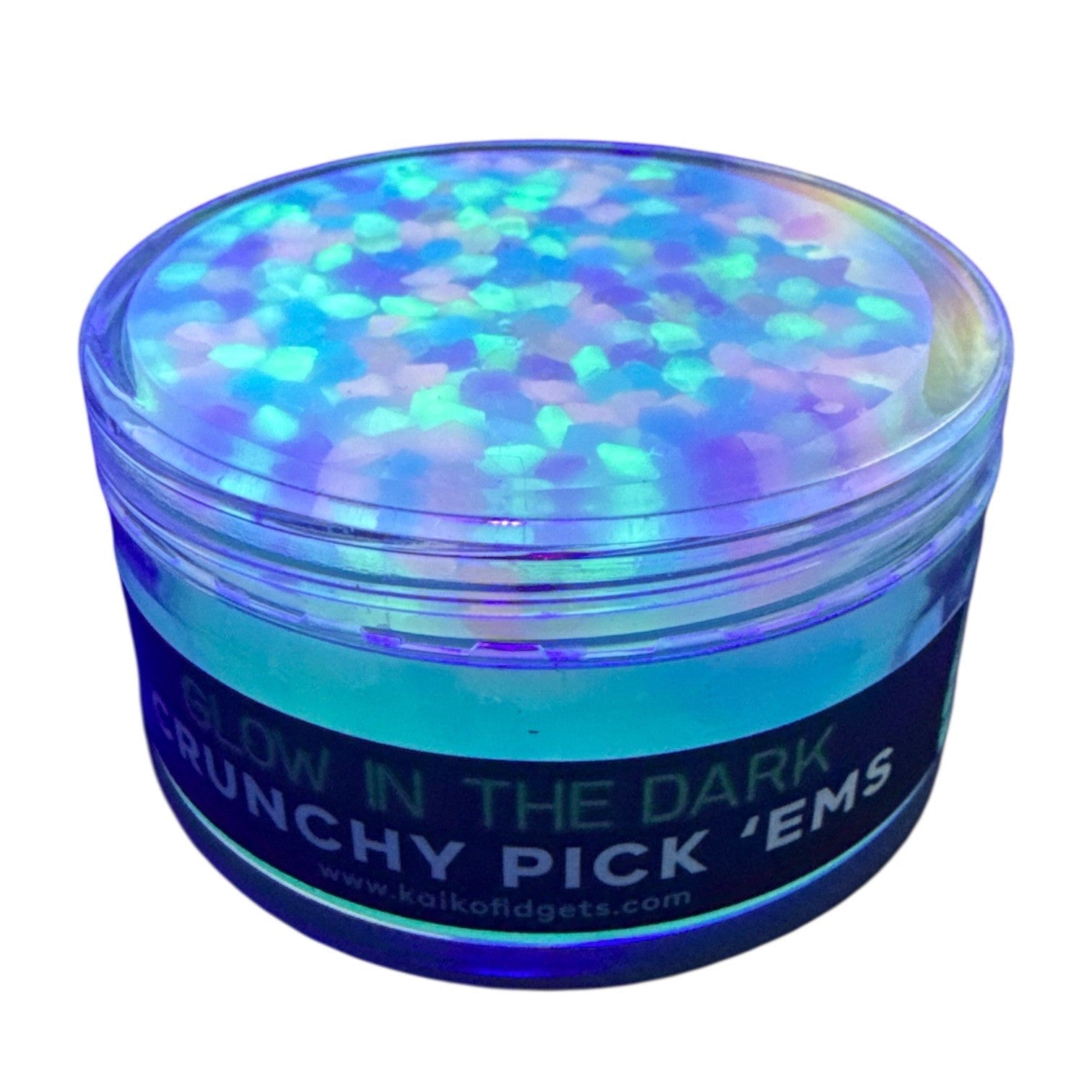 Kaiko Crunchy Pick 'Ems Glow in the Dark Resin sensory fidget discs for sensory needs and Focus Needs - view 10
