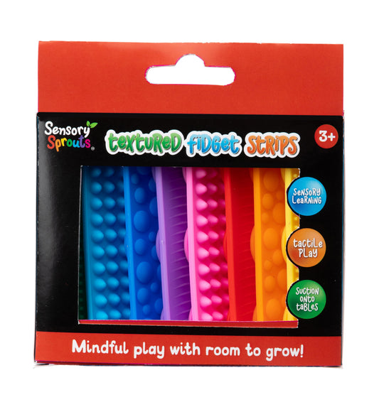 Textured Fidget Strips Set - Sensory and educational product from Calm Cove Kids