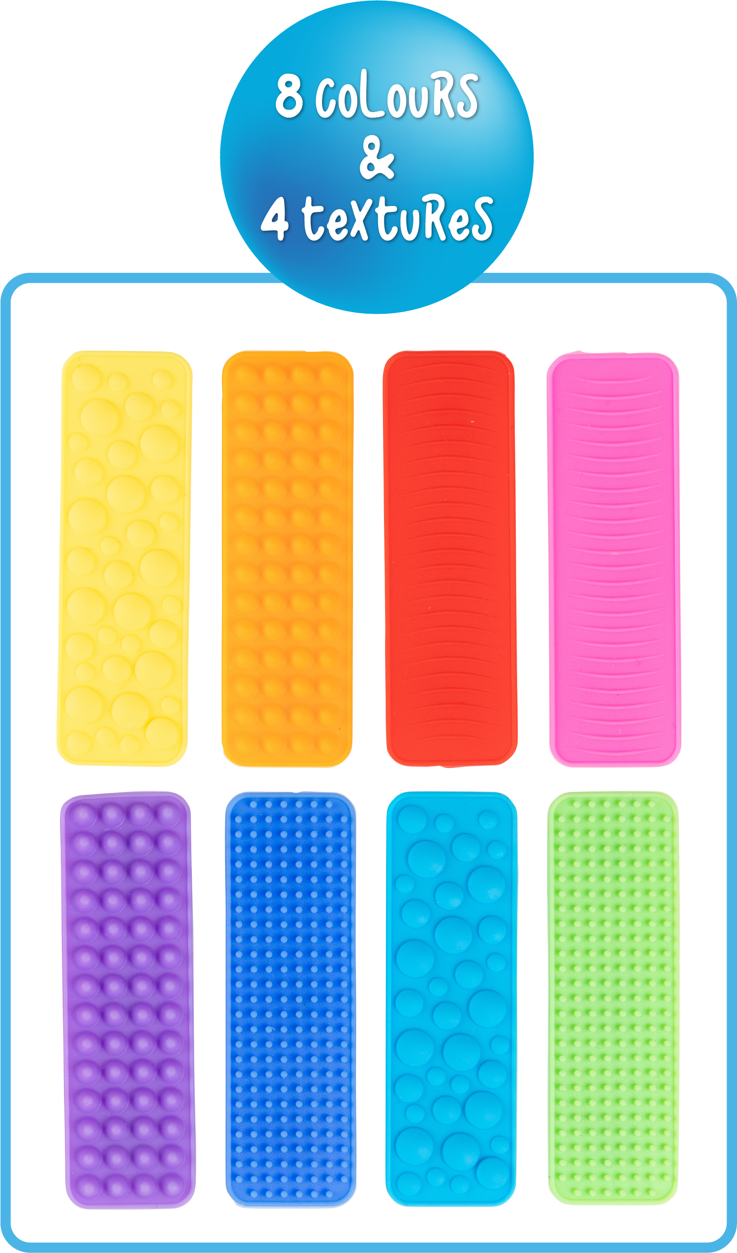 Textured Fidget Strips Set - Image 2