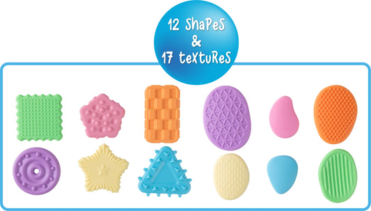 Textured Soothing Pastel Shapes & Stones - Image 2