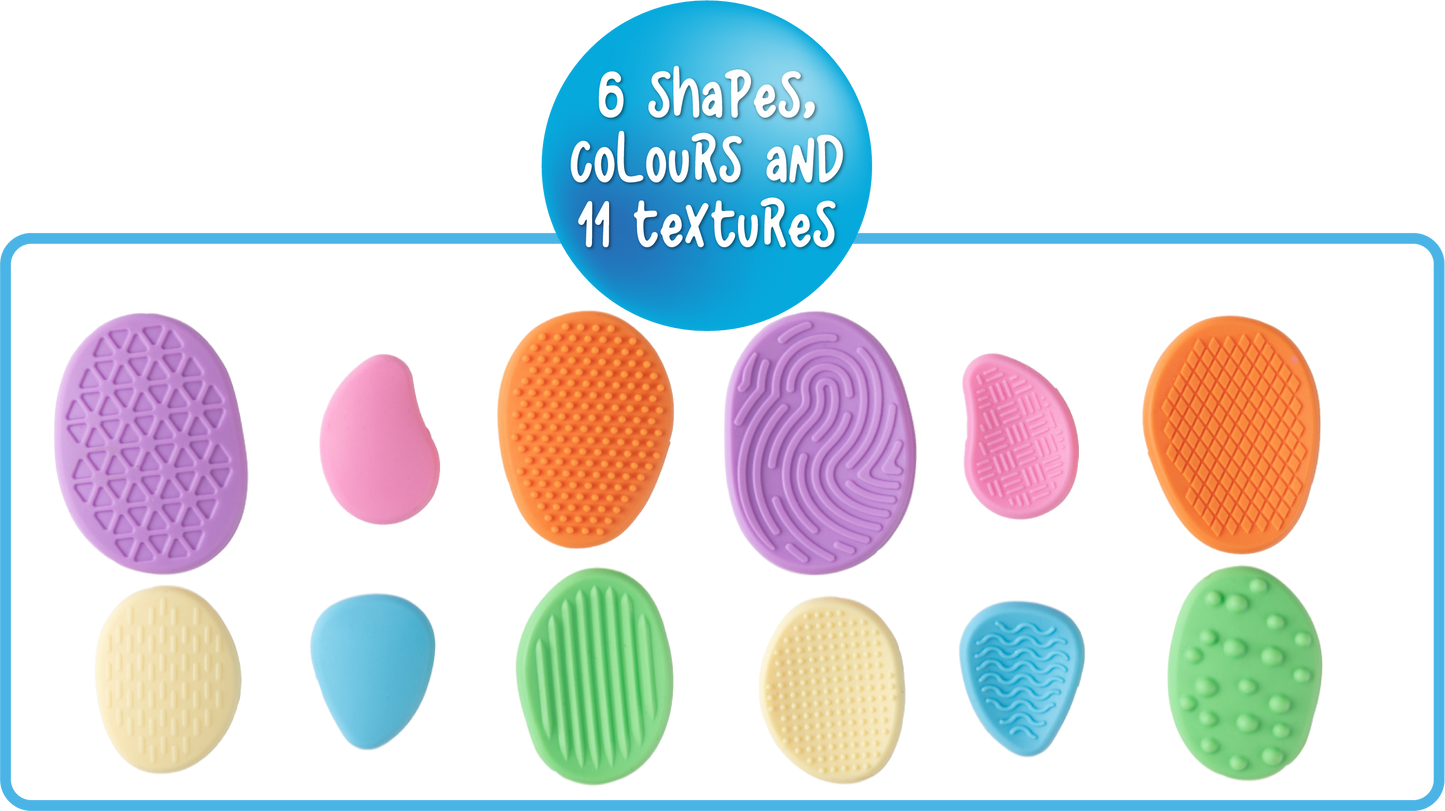 Textured Pastel Soothing Stones Set - Image 2
