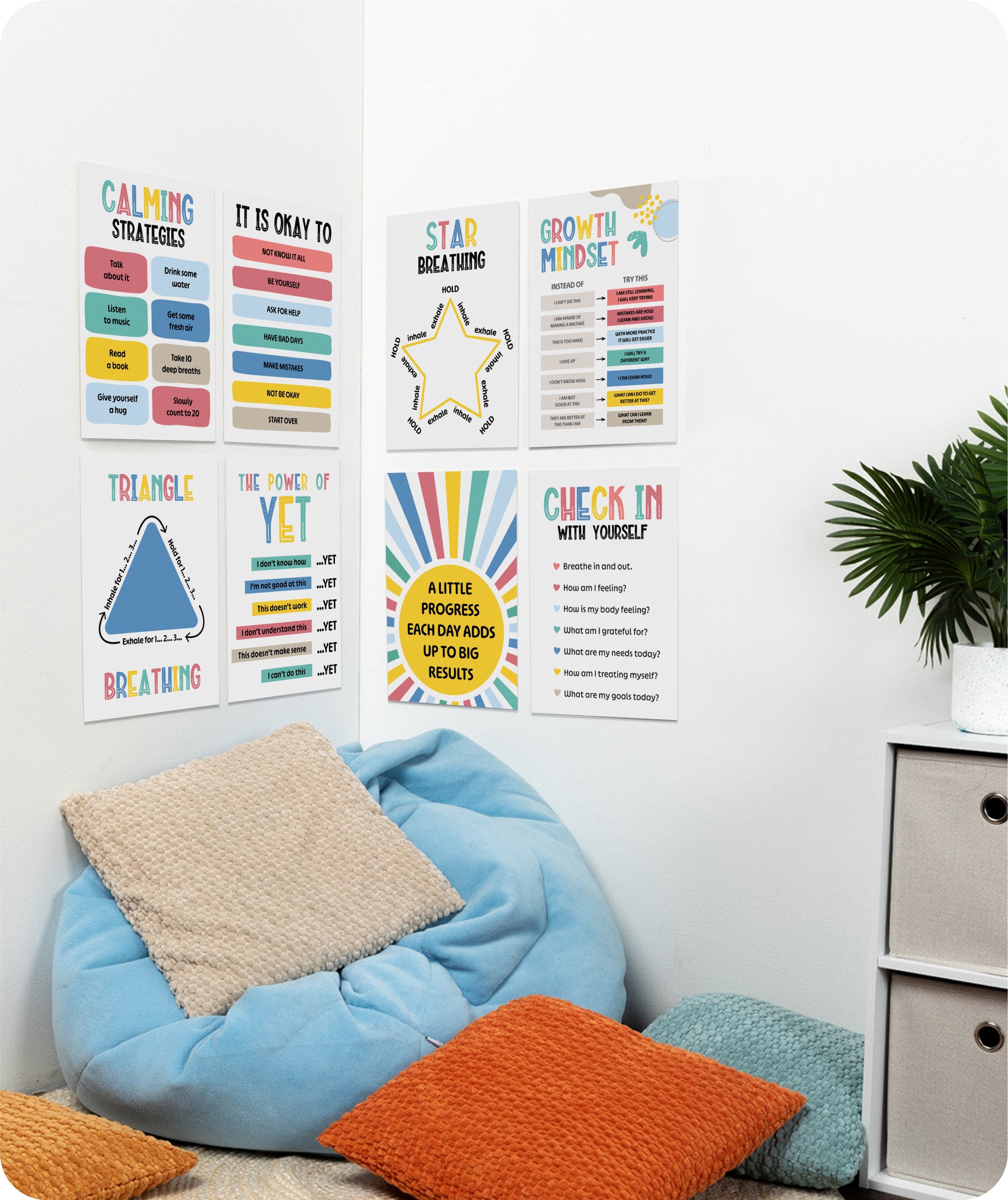 Growing Minds Calming Corner Poster Set - Image 2
