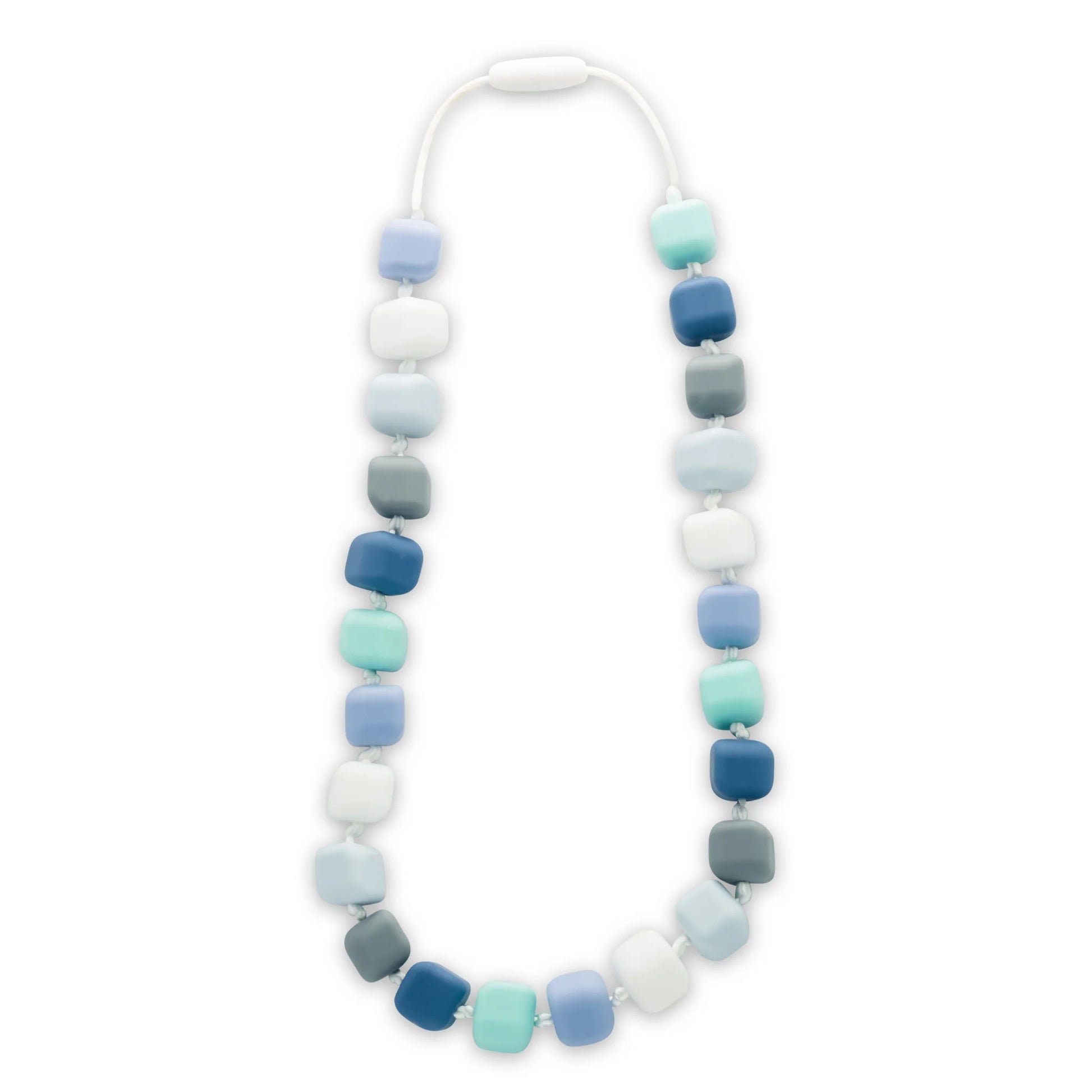 Jellystone Princess and the Pea sensory chew necklace with multiple textured silicone beads for kids with sensory needs and Focus Needs