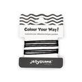 Jellystone chew pendant black adjustable cord with safety breakaway clasp for sensory kids