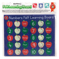 Felt Learning Board Numbers - Sensory and educational product from Calm Cove Kids