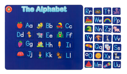 Magnetic Learning Board Alphabet - Sensory and educational product from Calm Cove Kids