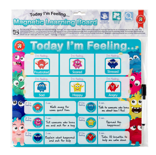 E Magnetic Learning Board - Emotions - Sensory and educational product from Calm Cove Kids