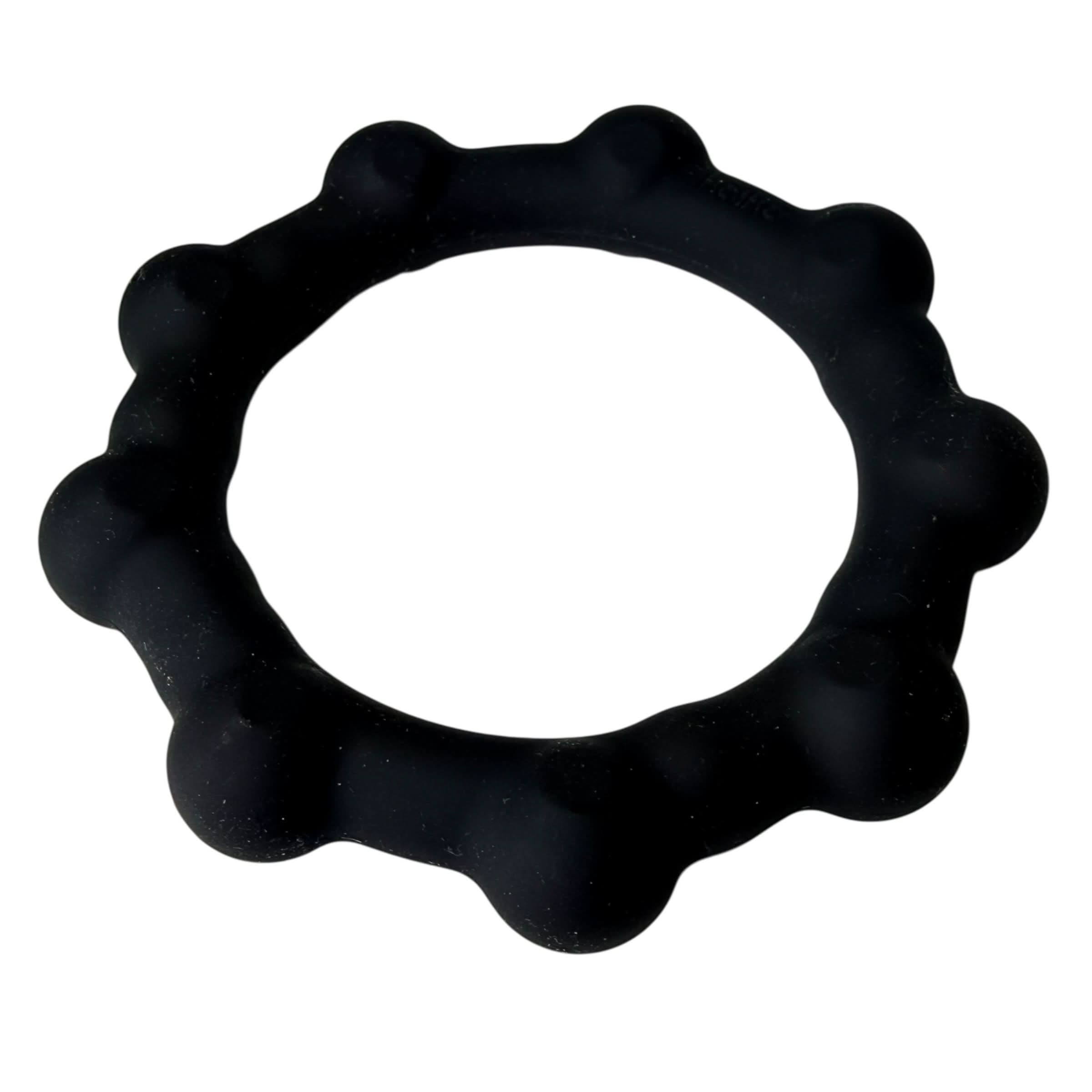 Kaiko Octopop Large Black wearable sensory fidget with 8 tactile nodes and 7 internal beads - view 15
