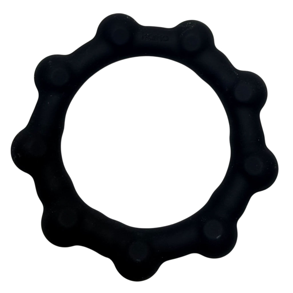 Kaiko Octopop Large Black wearable sensory fidget with 8 tactile nodes and 7 internal beads - view 14