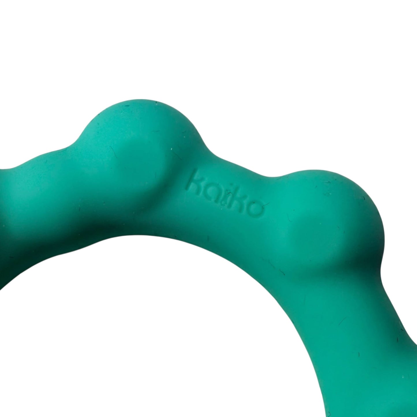 Kaiko Fidgets Octopop Small Teal sensory wearable fidget tool with 8 tactile nodes and 7 stainless steel beads - view 18