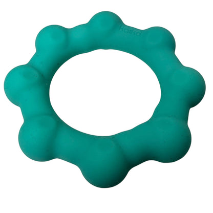 Kaiko Fidgets Octopop Small Teal sensory wearable fidget tool with 8 tactile nodes and 7 stainless steel beads - view 17