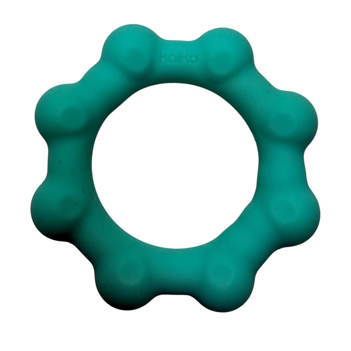 Kaiko Fidgets Octopop Small Teal sensory wearable fidget tool with 8 tactile nodes and 7 stainless steel beads - view 16