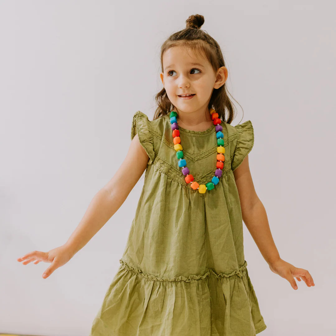 Jellystone Princess and the Pea Chew Necklace - Sensory Chew Pendant