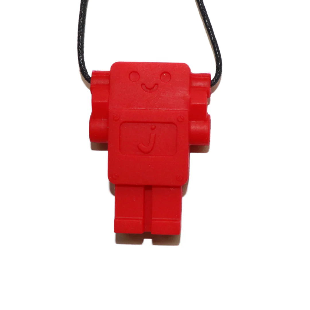 Jellystone Robot Chew Pendant - Sensory Chew Necklace for Kids