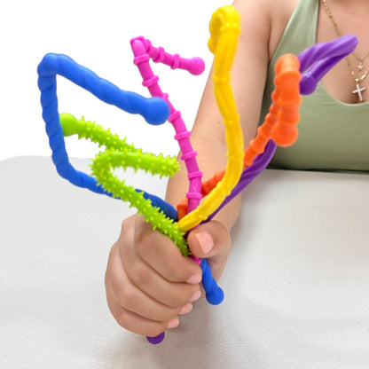 Kaiko Bendi Sticks Vibrant colourful flexible silicone sensory fidget toy for kids - view 13