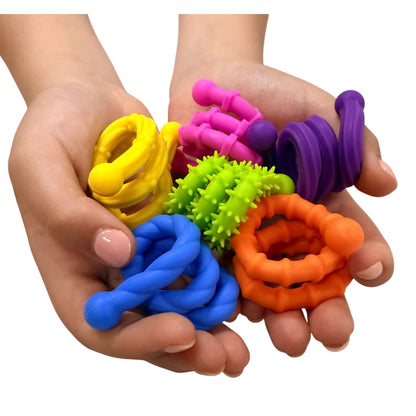 Kaiko Bendi Sticks Vibrant colourful flexible silicone sensory fidget toy for kids - view 16