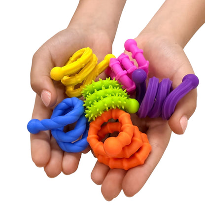 Kaiko Bendi Sticks Vibrant colourful flexible silicone sensory fidget toy for kids - view 17