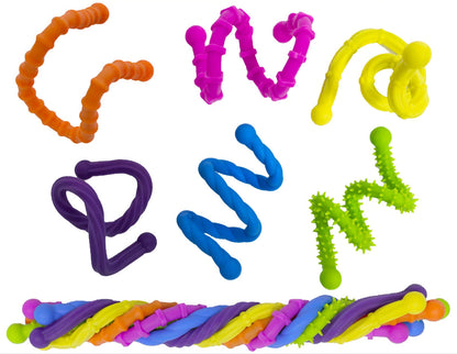 Kaiko Bendi Sticks Vibrant colourful flexible silicone sensory fidget toy for kids - view 2