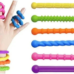 Kaiko Bendi Sticks Vibrant colourful flexible silicone sensory fidget toy for kids - view 5