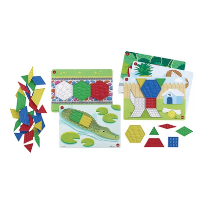 Sensory Pattern Blocks - Sensory and educational product from Calm Cove Kids