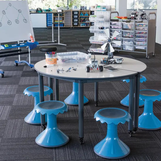 Ergerite Flexi Stool - Blue - 45cm - Image 2