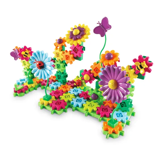 Gears Gears Gears Build & Bloom Flower - Sensory and educational product from Calm Cove Kids