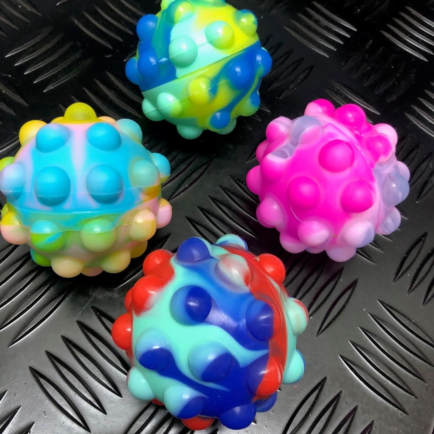 Kaiko Pop It Squishy Bubble Ball Fidget toy with tactile popping bubbles and squishy texture for sensory stress relief