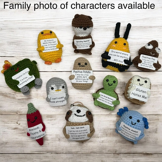 Kaiko Fidgets BEE Kind Mini Crochet Plush - Sensory Comfort Toy