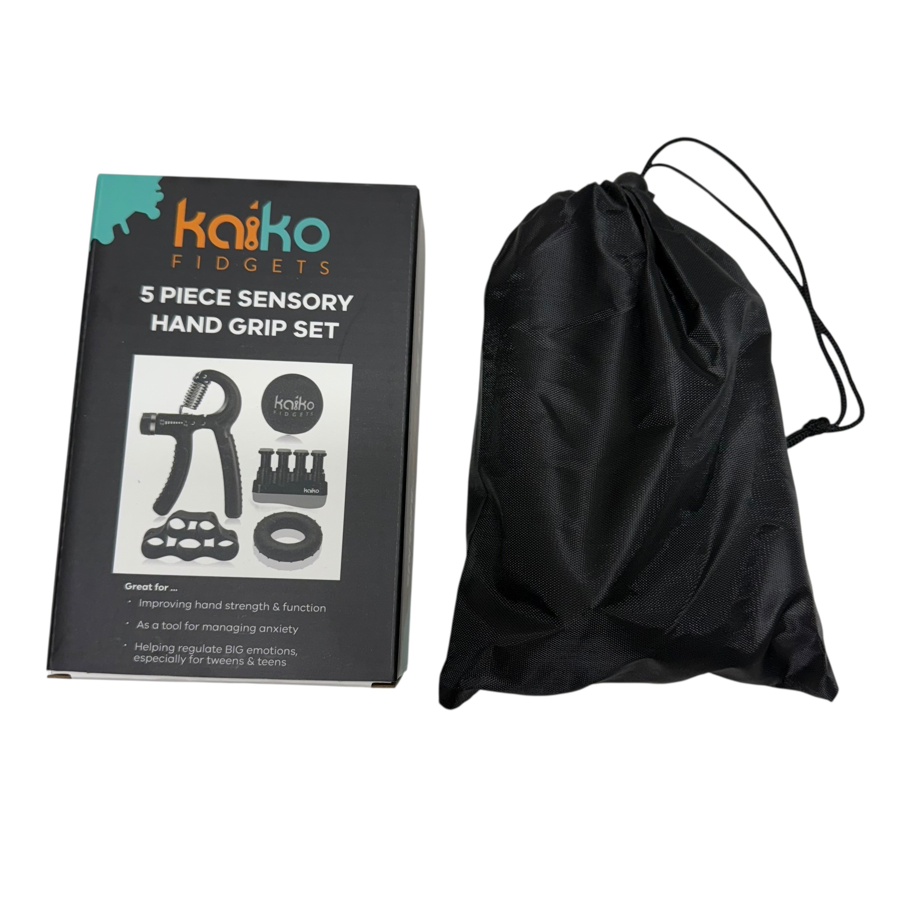 Kaiko 5 Piece Hand Grip Set - Sensory Hand Strengthening