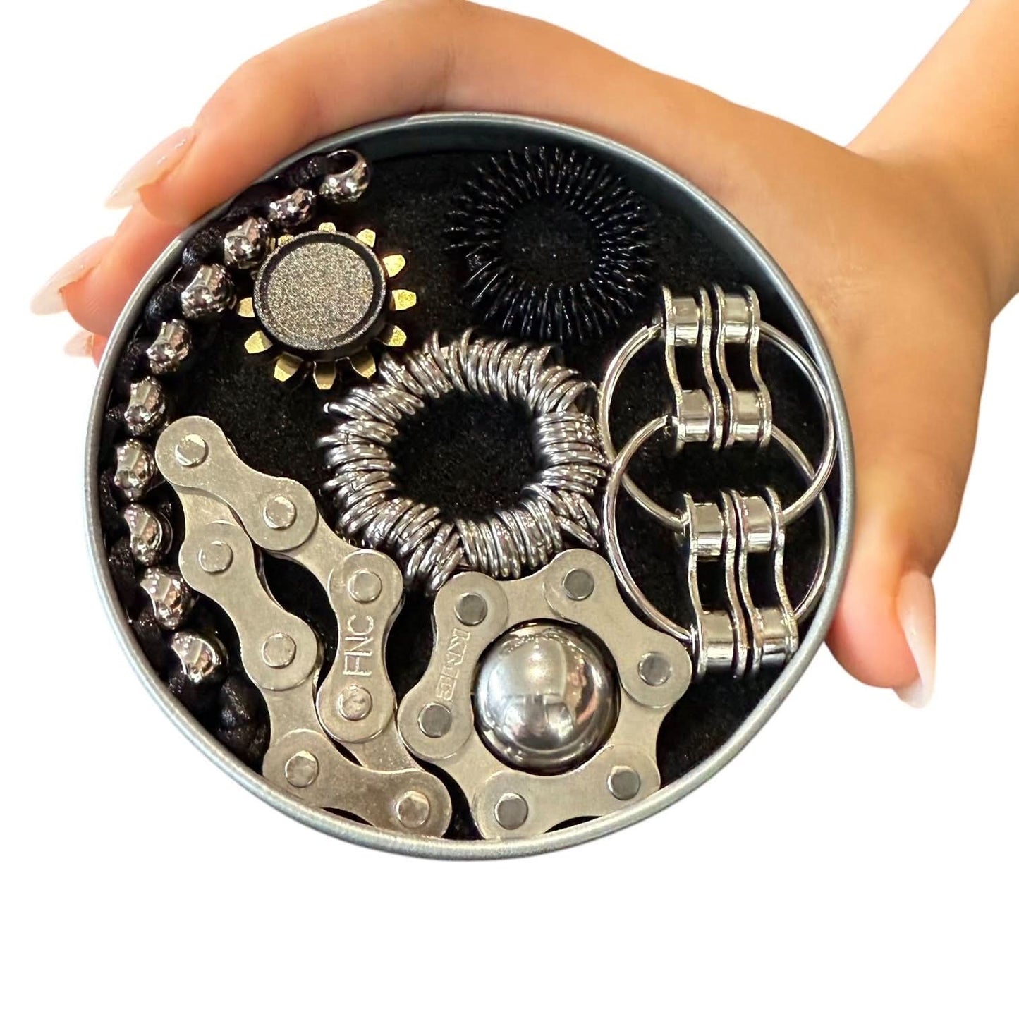 Kaiko The Works Fidget Kit - 7-Piece Fidget Tool Set