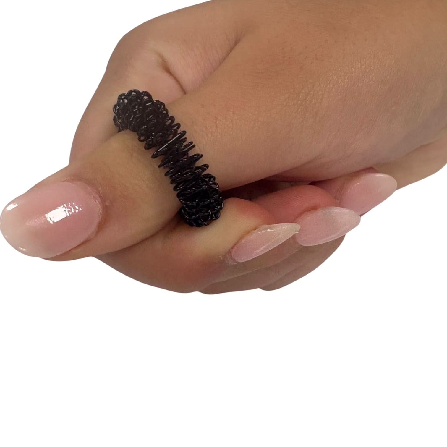 Kaiko Finger Spikey Duo Purple - Sensory Fidget Rings for Regulation