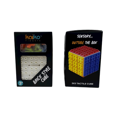 Kaiko Brick Style Cube - Sensory Fidget for Focus & Balance