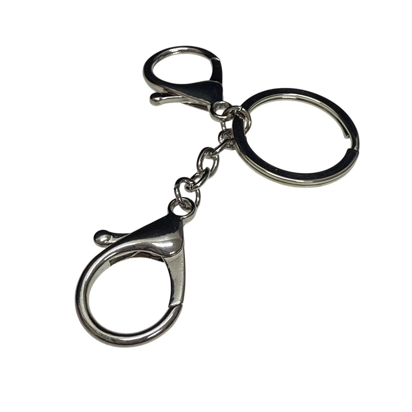 Kaiko Fidgets Silver Keyring - Sensory Fidget Accessory for Balance