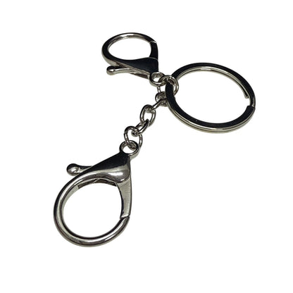 Kaiko Fidgets Silver Keyring - Sensory Fidget Accessory for Balance