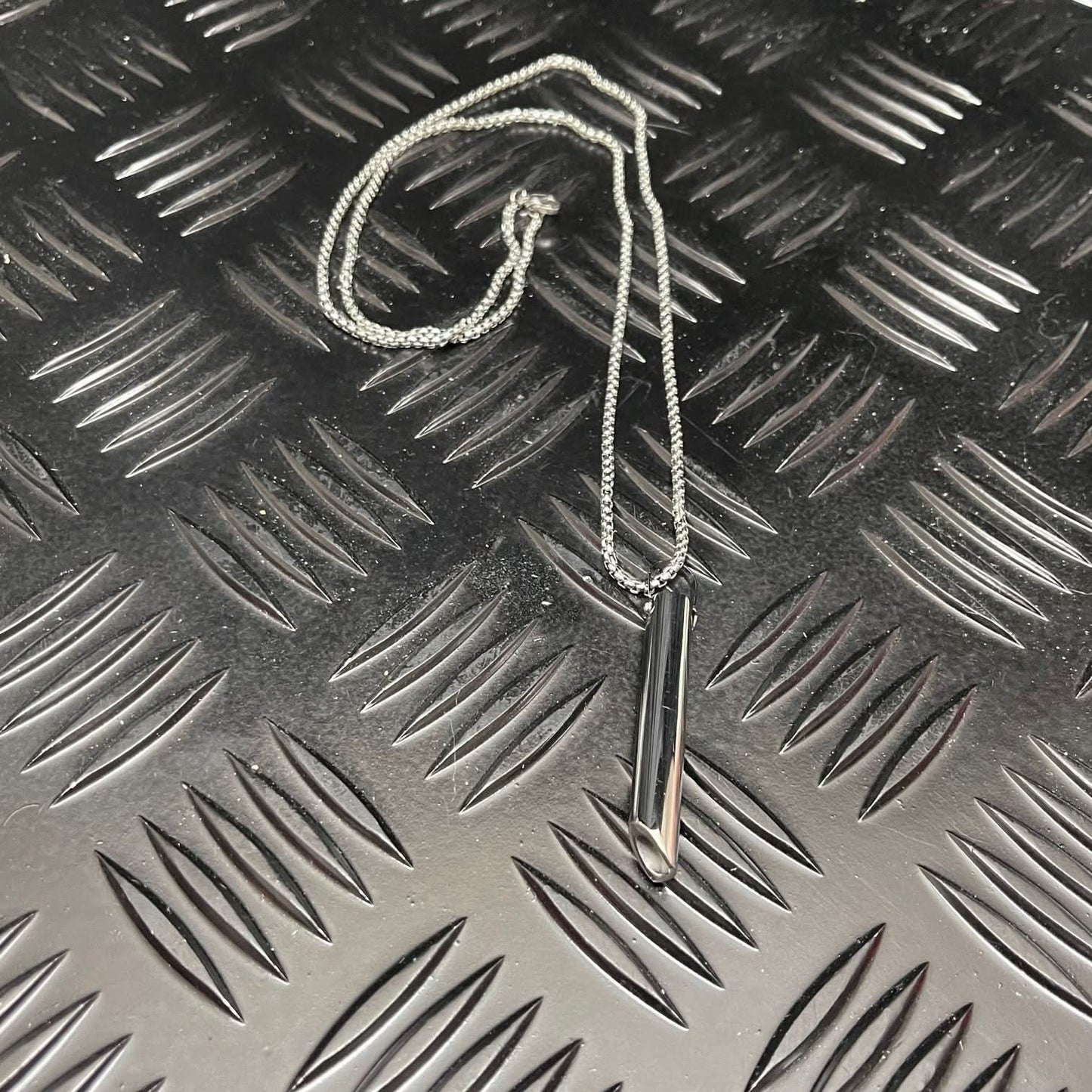 Kaiko Breath Tool Stainless Steel Necklace - Sensory Calm & Balance