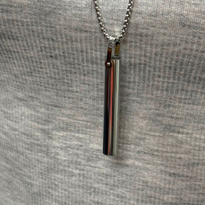 Kaiko Breath Tool Stainless Steel Necklace - Sensory Calm & Balance