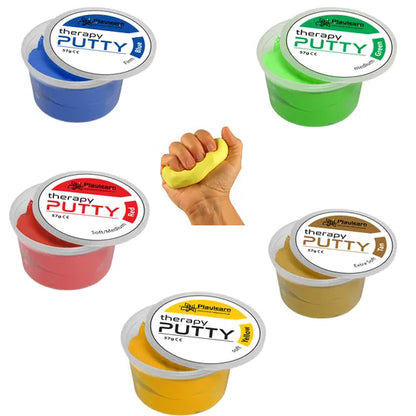 Support Putty - 5 colours - 5 strengths - Sensory and educational product from Calm Cove Kids
