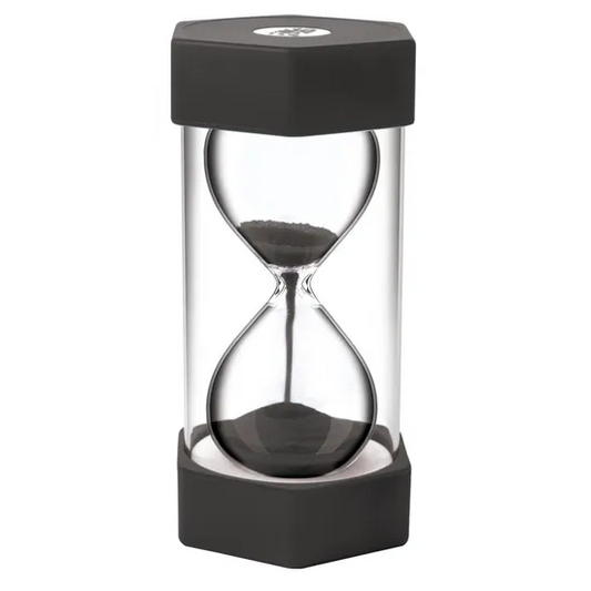 Sand Timers Giant 30min Black - Sensory and educational product from Calm Cove Kids